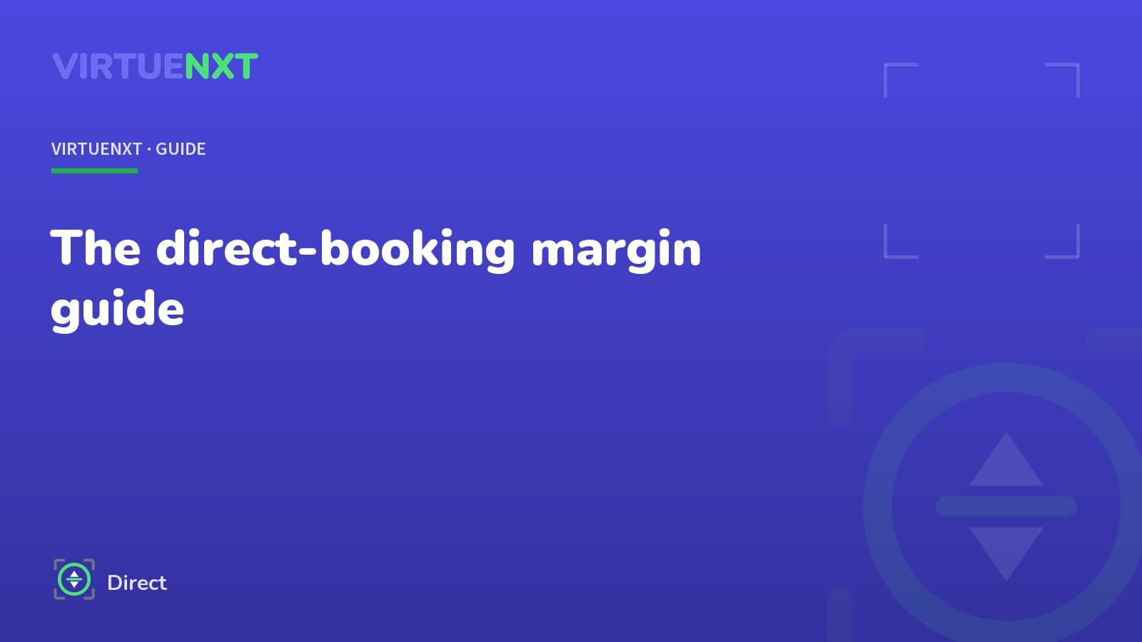 VIRTUENXT direct-booking margin guide for property managers